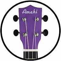 Amahi Ukulele - Purple Mermaid
