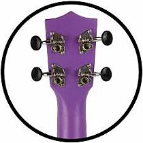 Amahi Ukulele - Purple Mermaid