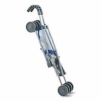 14"+ BB BLUE UMBRELLA STROLLER