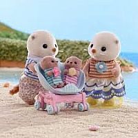 CC SEA OTTER FAMILY--Calico Critters