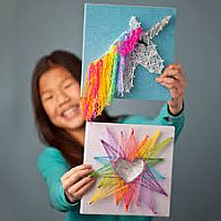 UNICORN STRING ART
