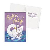 BABY: BABY SWAN FOIL CARD