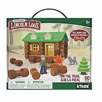 LINCOLN LOGS ON THE TRAIL 59PC