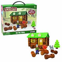 LINCOLN LOGS ON THE TRAIL 59PC