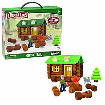 LINCOLN LOGS ON THE TRAIL 59PC