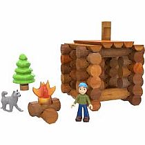 LINCOLN LOGS ON THE TRAIL 59PC