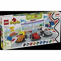DUPLO F1 TEAM RCE CARS/DRIVERS
