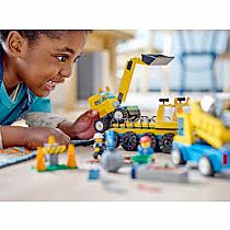 LEGO CONSTRUCTION TRUCK WRECK