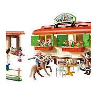 Pony Shelter with Mobile Home