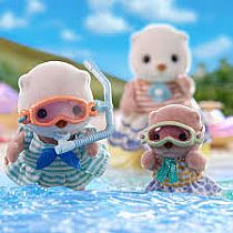 CC SEA OTTER SISTERS SPLASHY SNORKEL SET