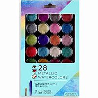 IHA 28 METALLIC WATERCOLORS