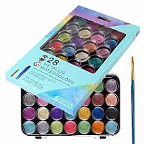 IHA 28 METALLIC WATERCOLORS