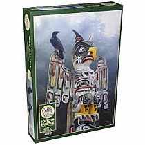 Totem Pole in the Mist 1000pc