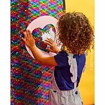 GIANT RAINBOW SEQUINS REVERSIBLE MAT