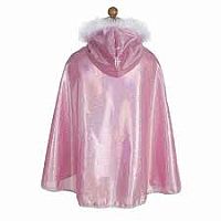 GLITTER PRINCESS CAPE PNK