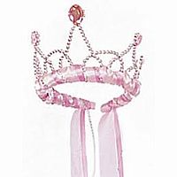 Ribbon Tiara Pink