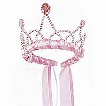 Ribbon Tiara Pink
