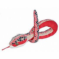 SNAKE 54" RED SCALES
