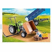 PM HARVESTER TRACTOR W TRAILER