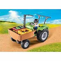PM HARVESTER TRACTOR W TRAILER