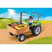PM HARVESTER TRACTOR W TRAILER