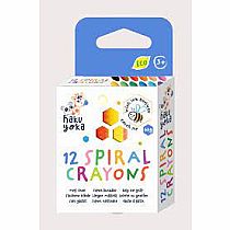 SPIRAL CRAYONS 12 COLORS