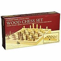 Folding Wooden Chess Set