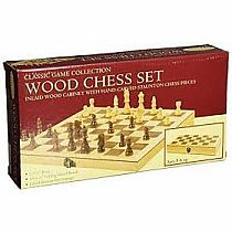 Folding Wooden Chess Set