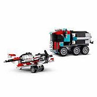 LEGO FLATBED TRUCK/HELICOPTER