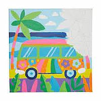 COLORIFIC CANVAS VAN VIBES