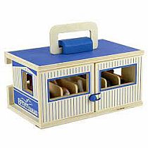 BREYER WOOD STABLE CARRY CASE