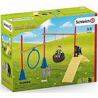 ****SALE PRICE--REG  $19.99**** SCHLEICH PUPPY AGILITY TRAINING