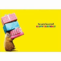 PRAIRIE DOG PARTY BD CARD