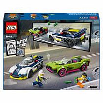 LEGO POLICE CAR MUSCLE CAR CHASE