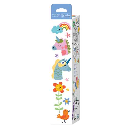 FANTASY UNICORN COLORING ROLL Over the Rainbow