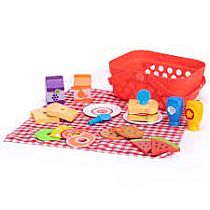 PRETENDABLES PICNIC BASKET