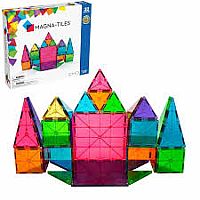 Magna-Tiles® Clear Colors 32 Piece Set