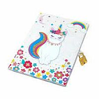 CATICORN LOCKABLE DIARY