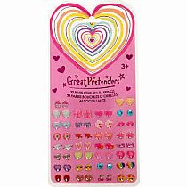 HEART STICKER EARRINGS/30 PRS