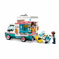 LEGO HEARTLAKE HOSPITAL AMBULANCE