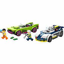 LEGO POLICE CAR MUSCLE CAR CHASE