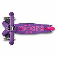 MINI DLX SCOOTER PURPLE/PNK LED