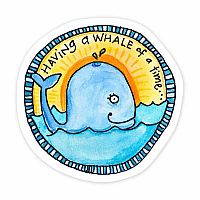 WHALE TIME STICKER