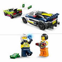 LEGO POLICE CAR MUSCLE CAR CHASE