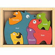 DOG FAMILY PUZZLE W CURRICULUM