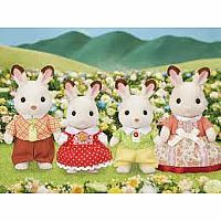 CC CHOCOLATE RABBIT FAMILY--Calico Critters