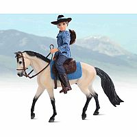 BREYER WESTERN HORSE AND RIDER