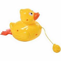 DUCK PULL STRING BATH TOY