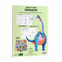 LEARN TO DRAW DINOSAURS