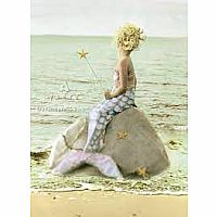 PRINCESS MERMAID BDAY CARD